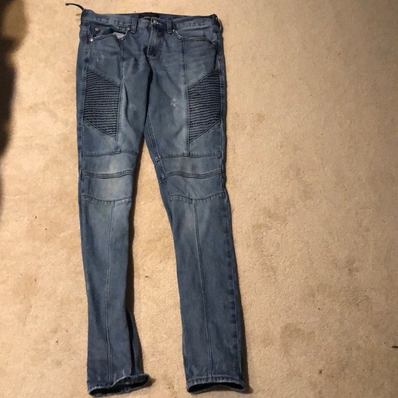 Pacsun Ripped Blue Jeans - Picture 2 of 4